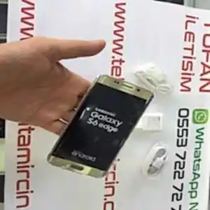Samsung Galaxy Galaxy S6 Edge Gold Ikınci El Temiz Garanti